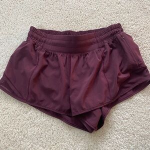 Lululemon “hotty hot” shorts